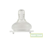 Соска силіконова антиколікова для пляшечок з широким горлом