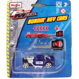 Машинка іграшкова, інерційна Burnin' Key Cars Ass, в асорт.
