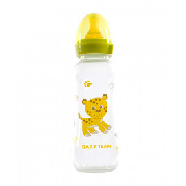 Пляшечка для годування з латексною соскою,  250 мл
