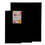 Холст на підрамнику чорний 40*50 см