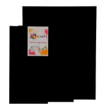 Холст на підрамнику чорний 30*40см