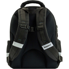 Рюкзак шкільний Bagland Butterfly 21 л. (чорний 1145)