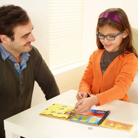 Гра настільна "Дорожня магнітна гра "Розумний сирник" Гра настільна "Дорожня магнітна гра "Розумний сирник"