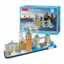 MC253h ТРИВИМIРНА ГО ЛОВОЛОМКА-КОНСТРУКТОР "CITY LINE LONDON"