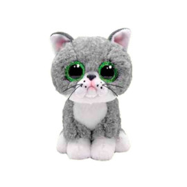 Дитяча іграшка м’яконабивна TY Beanie Boos 36581 Cірий котик 