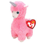 Дитяча іграшка м’яконабивна TY Beanie Babies 36282 Рожева лама  Дитяча іграшка м’яконабивна TY Beanie Babies 36282 Рожева лама
