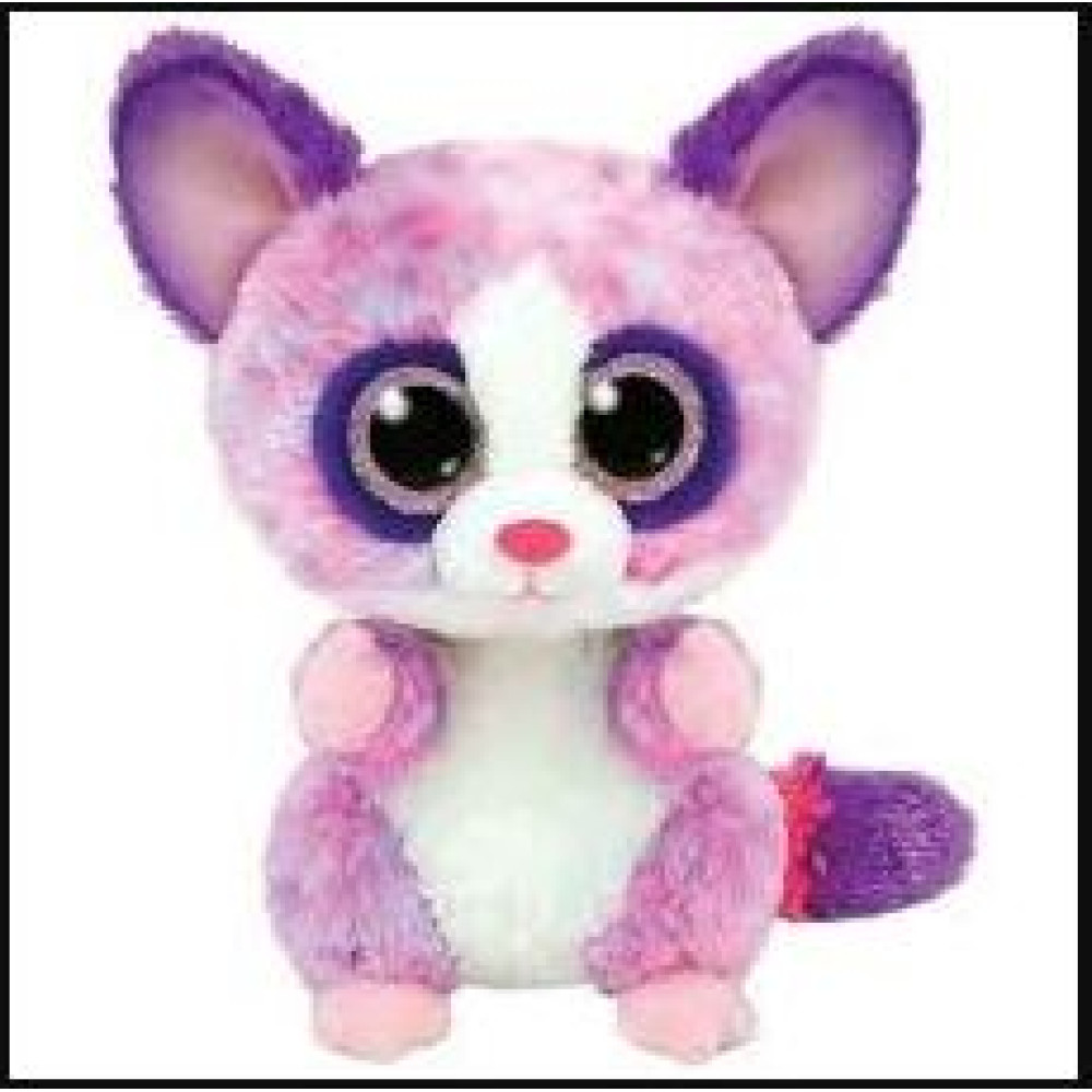 Дитяча іграшка м’яконабивна TY Beanie Boos 36395 Рожевий лемур Дитяча іграшка м’яконабивна TY Beanie Boos 36395 Рожевий лемур