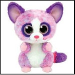 Дитяча іграшка м’яконабивна TY Beanie Boos 36395 Рожевий лемур 