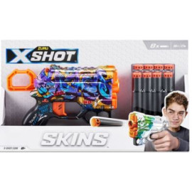 Швидкострільний бластер X-SHOT Skins Menace Spray Tag (8 патронів), 36515D