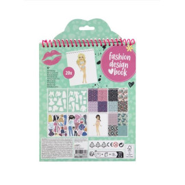 Besties Книга модельєра (зелена, 24х20см, 20 аркушів), арт. 961003
