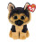 Дитяча іграшка м’яконабивна TY Beanie Boo's 36309 Німецька вівчарка 