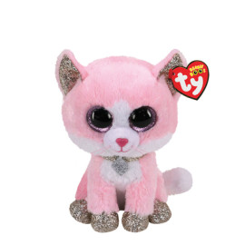 Дитяча іграшка м’яконабивна TY Beanie Boo's 36366 Рожеве кошеня 