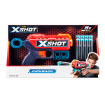 X-Shot Red Швидкострільний бластер EXCEL Kickback (8 патронів), 36184R X-Shot Red Швидкострільний бластер EXCEL Kickback (8 патронів), 36184R