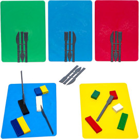 Дошка для пластиліну велика А4 250*195мм