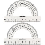 Транспортир пластиковий