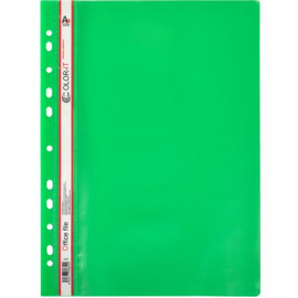 Швидкозшивач з перфорацією А4 пластиковий