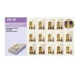 Косметика стрази для волосся арт. CEL-99,14 видів,для волосся,пакет 14*9см