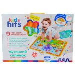 Килимок муз. Kids Hits  арт. KH04-001 Дитячий концерт, батар.  комплект, голоси тварин, муз.інструменти, мелодіі, пісня, р-р килимка 70*50, короб. 38*26*4см