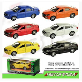 Машинка АВТОПРОМ арт. 3281 1:32-36,світ.,звук, короб.15*7*6,8см