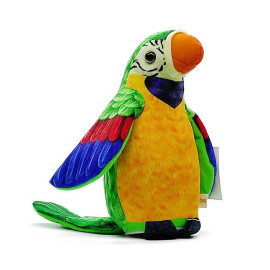 М'яка інтер. іграшка арт. C41808 папуга повторюшка пакет.23*12*10 см