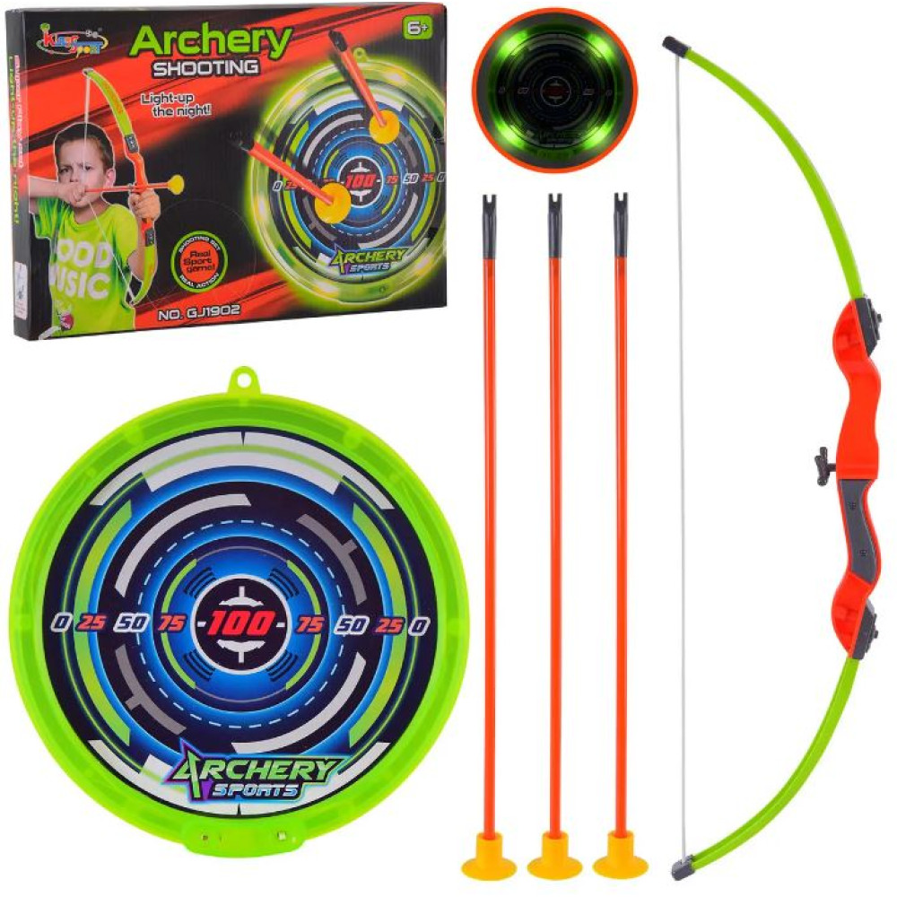 Лук і стріли арт. J1802A в відкр. короб. 60*17,5*5см