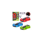 Машина р/к  арт. батар.3 кольор., їздить по стіні, короб. 16*6,5*24см