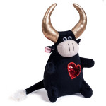 Іграшка м’яконабивна «Телятко Вуглинка» Іграшка м’яконабивна «Телятко Вуглинка»