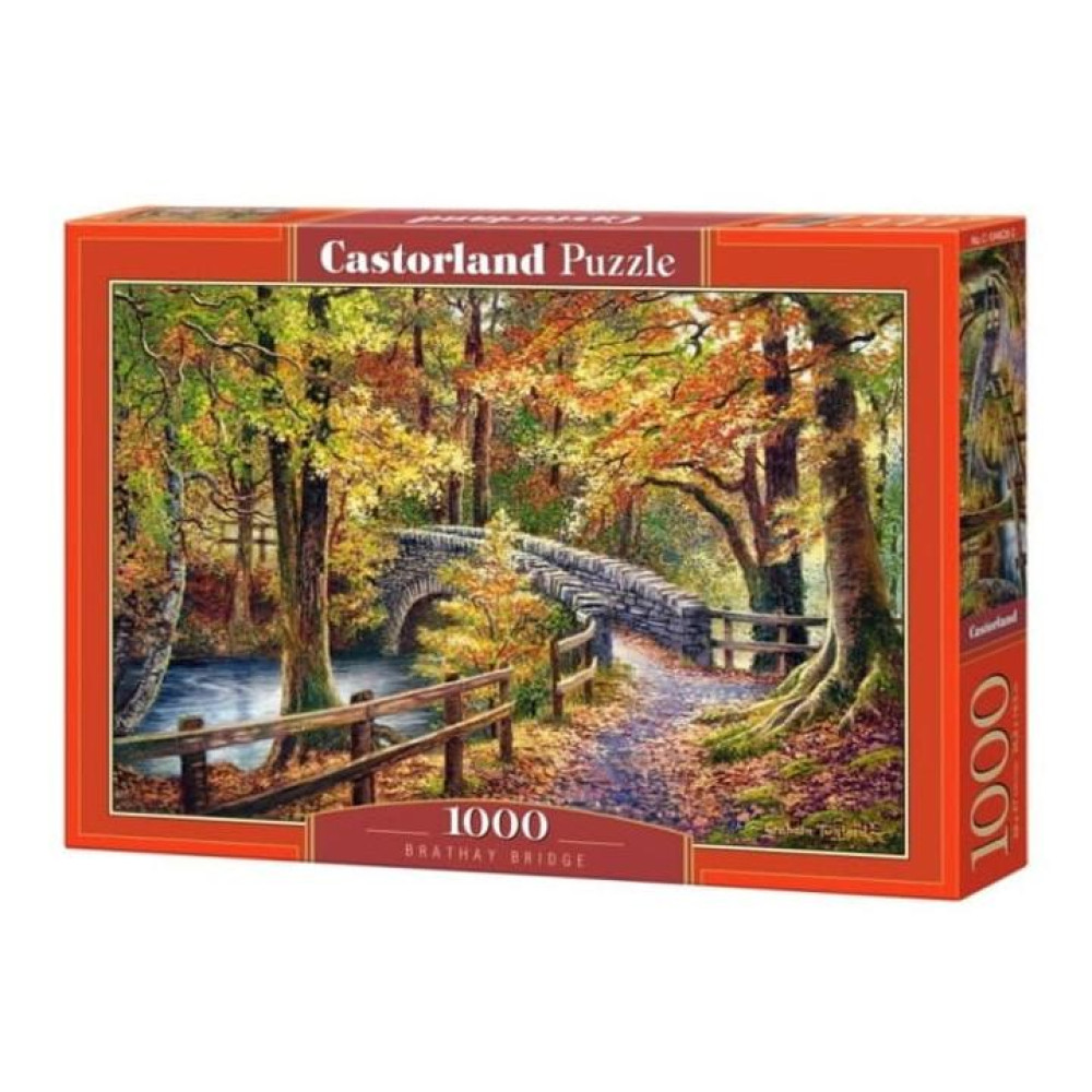 Пазл Castorland, C-104628, Міст у парку, 1000 деталей