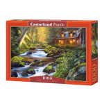 Пазл Castorland, C-104635, Хатинка біля струмка, 1000 деталей