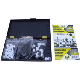 Набір 5196 “Шахи 3в1” ТМ Максимус Набір 5196 “Шахи 3в1” ТМ Максимус