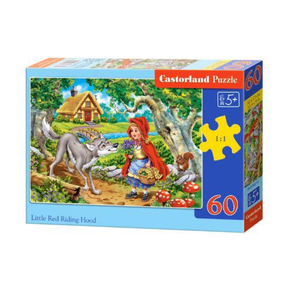 Пазл Castorland 60 елм., Червона Шапочка
