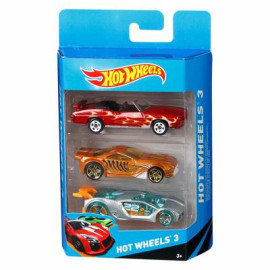 Набір з 3-х базових машинок Hot Wheels (в ас.)