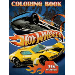 Розмальовка з завданнями  114 наліпок А4: Гонки (у)