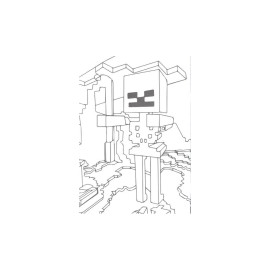 Розмальовка 100 наліпок А4: MineCraft (у)