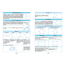 Довідник у таблицях. 5-6 клас. Математика.  5–6 класи