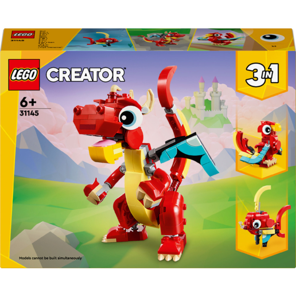 Конструктор LEGO Creator Червоний Дракон 149 дет.