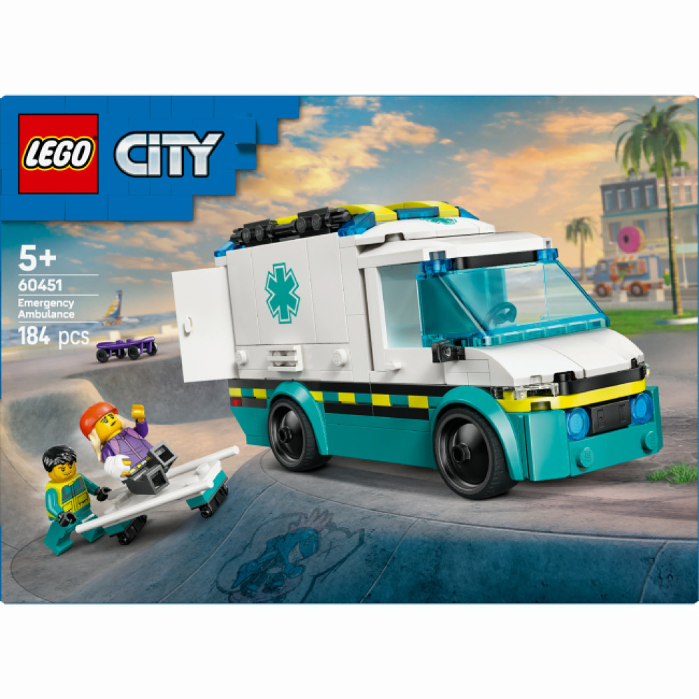 Конструктор LEGO City Швидка допомога