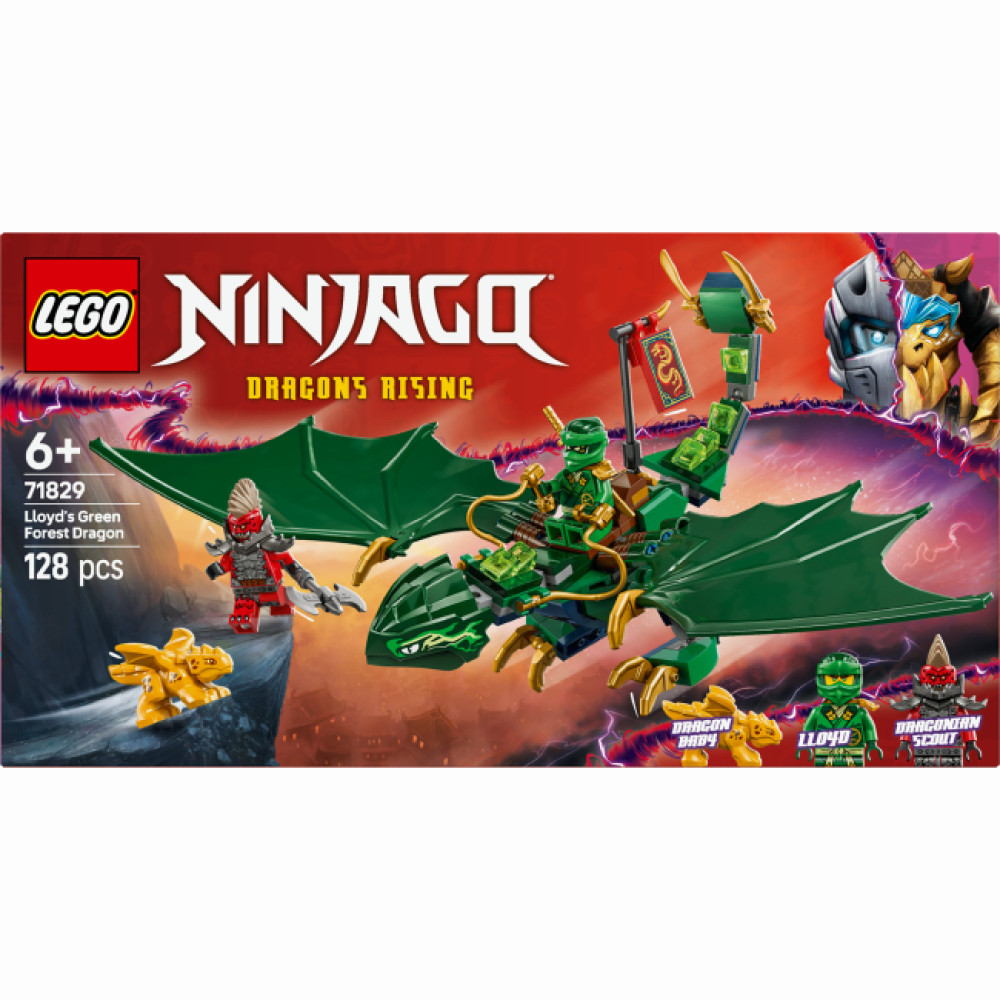 Конструктор LEGO Ninjago Зелений лісовий дракон Ллойда