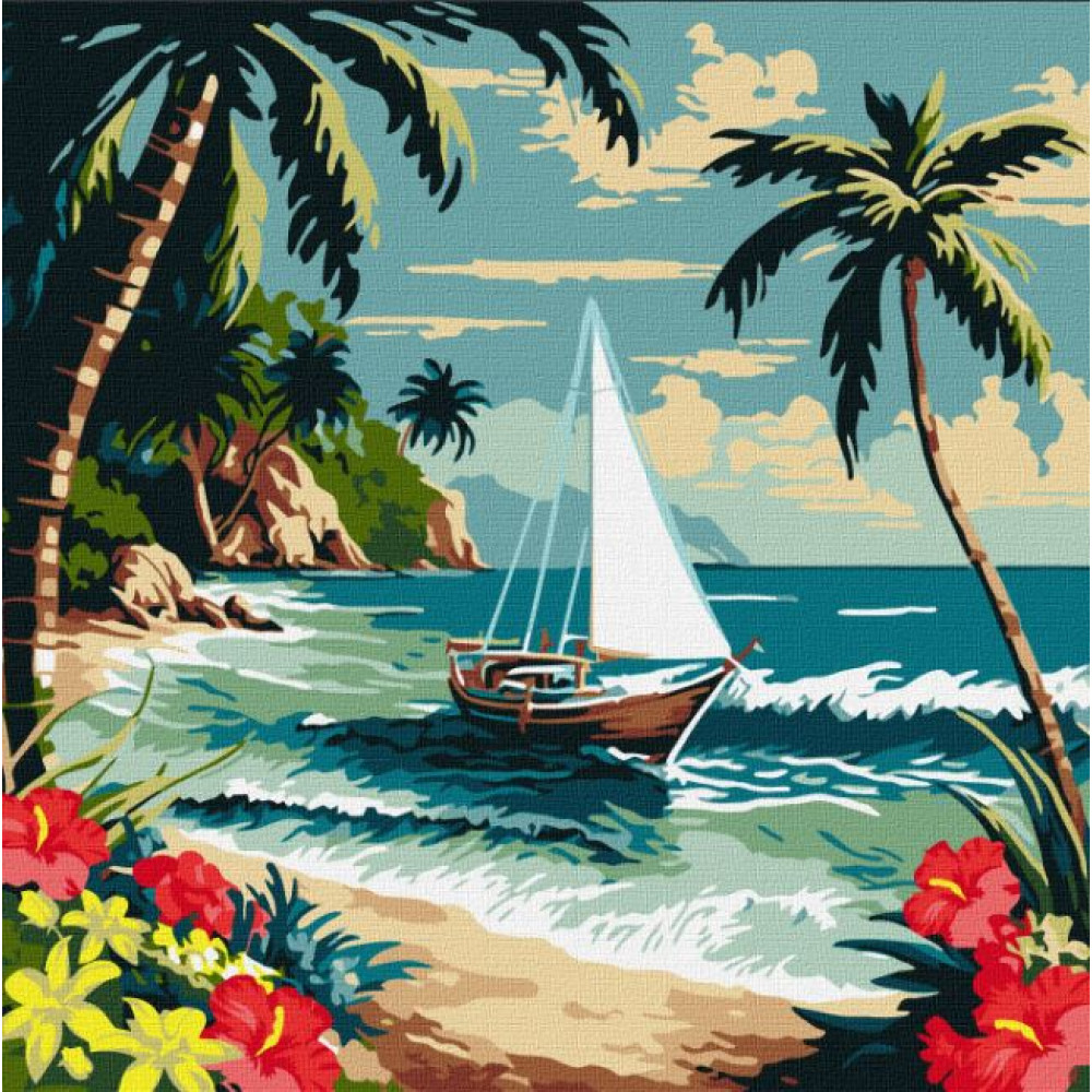 Набір для розпису по номерах. 