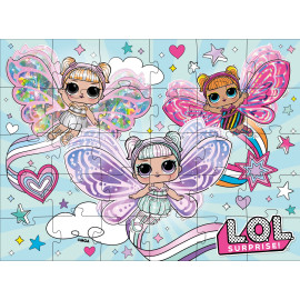 Гра-головоломка. Набір пазлів L.O.L Surprise! Fairies, 30 елементів