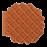 Блокнот CHOCOLATE WAFFLE, 90х90мм, 80 арк., нелінований, ароматизована Soft touch обкладинка, KIDS Line