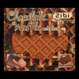 Блокнот CHOCOLATE WAFFLE, 90х90мм, 80 арк., нелінований, ароматизована Soft touch обкладинка, KIDS Line