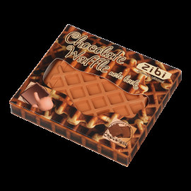 Блокнот CHOCOLATE WAFFLE, 90х90мм, 80 арк., нелінований, ароматизована Soft touch обкладинка, KIDS Line