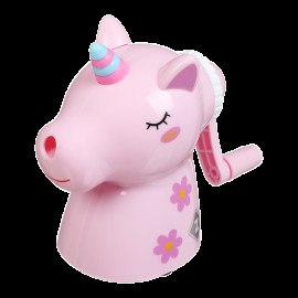 Чинка для олівців UNICORN, механічна, рожевий, KIDS Line