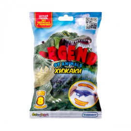 Стретч-іграшка у вигляді тварини LEGEND OF ANIMALS – ХИЖАКИ (в диспл.)