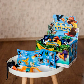 Стретч-іграшка у вигляді тварини – ТРОПІЧНІ ПТАШКИ