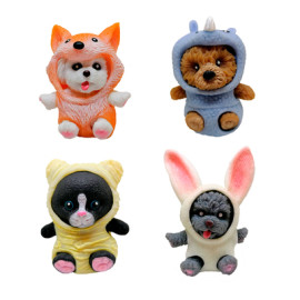 Стретч-іграшка у вигляді тварини DRESS YOUR PUPPY – ДРУЗІ В КОСТЮМЧИКАХ Стретч-іграшка у вигляді тварини DRESS YOUR PUPPY – ДРУЗІ В КОСТЮМЧИКАХ