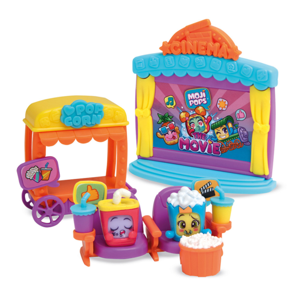 Ігровий набір MOJI POPS серії «Box I Like» – КІНОТЕАТР (2 фігурки, аксесуари)