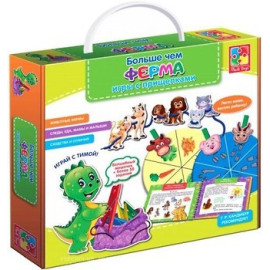 Больше чем Ферма. Игры с прищепками VT2801-12 (рус) Больше чем Ферма. Игры с прищепками VT2801-12 (рус)