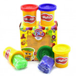 Набор креативного творчества "Тесто для лепки "Master Do 4,банки*50г укр